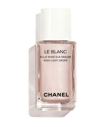 chanel le blanc rosy light drops|channel lighting.